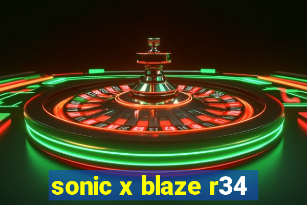 sonic x blaze r34